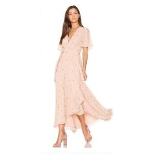Privacy Please Krause Dress in Blush - Wrap Dress